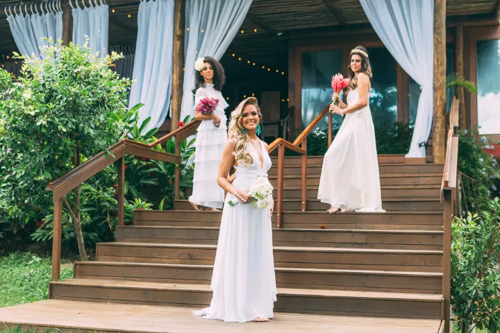 Editorial casamento na praia