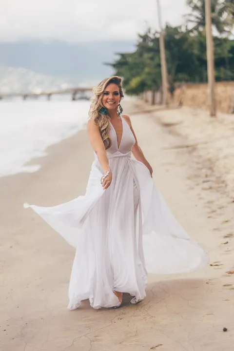 Editorial casamento na praia