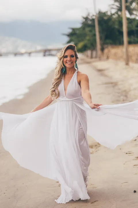 Editorial casamento na praia